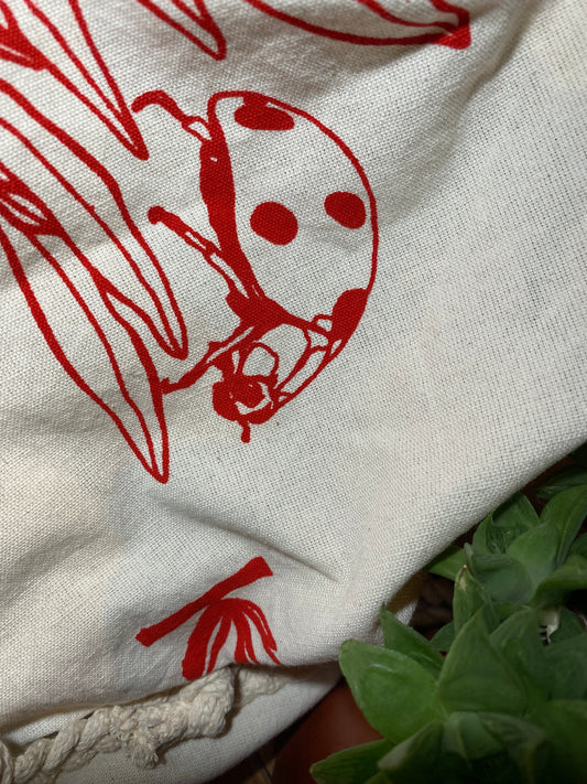 Bolsa navideña para evitar empaques